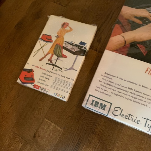 Set of 5 vintage office supply advertisements - Picture 5 of 7